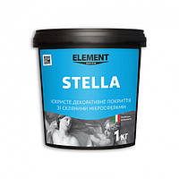 Декоративное покрытие STELLA ELEMENT DECOR 1 кг - Инновационное перламутровое покрытие