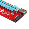 Адаптер Riser Card VER007S PCI-E extender 60 см USB 3.0, фото 3