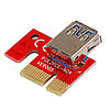 Адаптер Riser Card VER007S PCI-E extender 60 см USB 3.0, фото 4