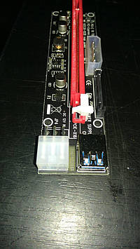 Адаптер Riser Card VER103D PCI-E extender 60 см USB 3.0