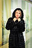 Довга шуба ступеневе стриження під нірку, фото 4