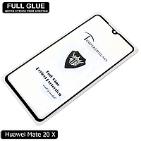 Захисне скло Full Glue Huawei Mate 20X (Black) - 2.5 D Повна поклейка