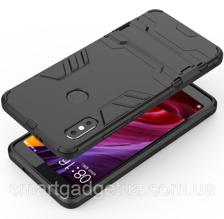 Чохол Бампер Slim Armor для Xiaomi Redmi Note 6, Xiaomi Redmi Note 6 Pro чорний, фото 1