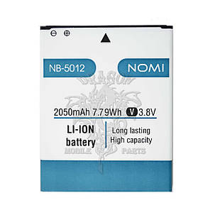 Акумулятор Nomi i5012/i5013 (АКБ, Батарея) NB-5012 , оригінал, фото 2