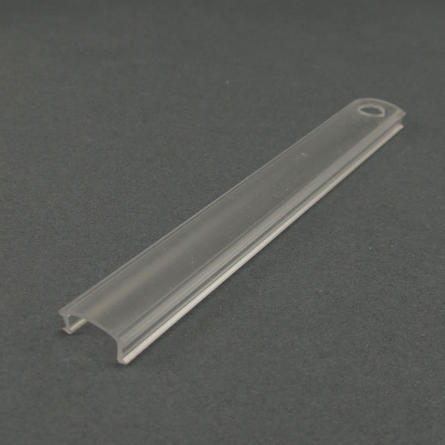 Прозора лінза для LED профілю Фото Прозора лінза для профілю Фото