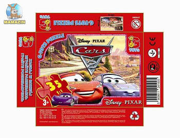 Пазлы серии "Тачки" 35 элементов Z10200 G-Rich