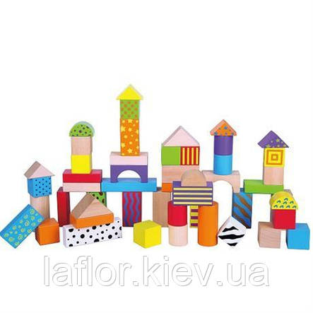 Набір кубиків Viga Toys 50 штук, фото 3