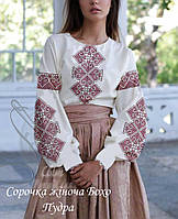 Заготовка під вишивку Сорочка жіноча БОХО Пудра (Світ Рукоділля)