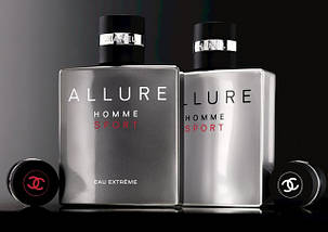 Chanel Allure Homme Sport Extreme Eau туалетна вода 100 ml. (Шанель Алюр Хом Спорт Єау Екстрім), фото 3