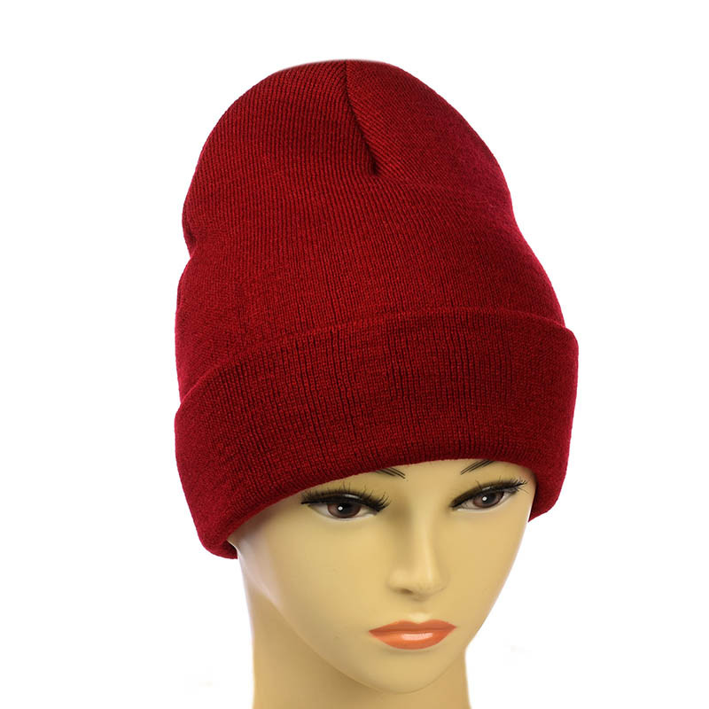 Шапка-лопата "New" без декор червоний