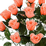 Букет бутони троянд, 52см (20 шт в уп), фото 3