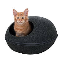 Trixie Liva Cat Cuddly войлочный дом-лежак для котов 40х24х47см