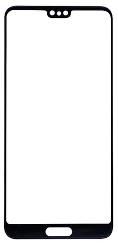 Корпусне скло на Huawei P20 чорне