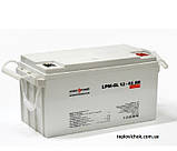 Акумулятор гелевий LogicPower LPM-GL 12V 65AH, фото 3