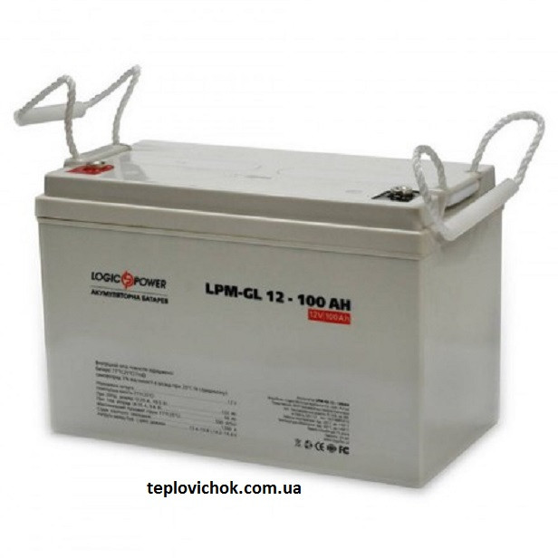 Акумулятор гелевий LogicPower  LPM-GL 12V 100AH