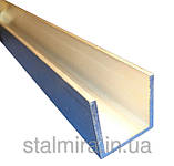 Швелер алюмінієвий 40x30, товщина стінки 3, марка алюмінію АД31, АМг6, Д16, АМг5, АМг2, фото 2