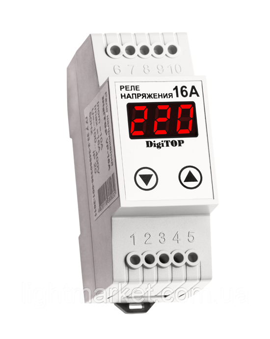 Реле напруги V-protector Vp-16A DigiTOP