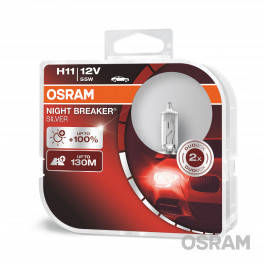 Osram H11 Night Breaker Silver +100% 64211NBS, фото 2