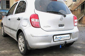 Фаркоп Nissan Micra (K13)(5 дверний 2010-)(Ніссан Мікра) Автопристрій