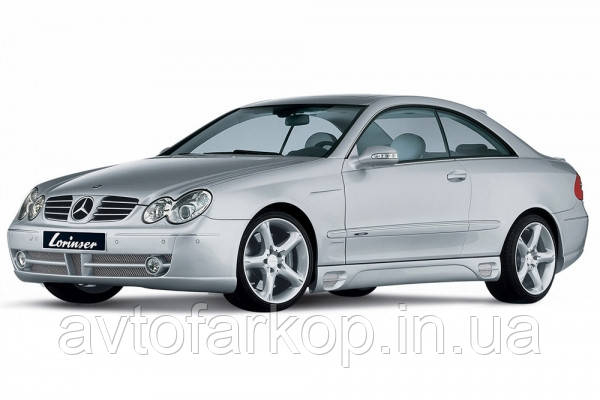 Фаркоп Mercedes CLK Class (W 209)(хетчбек 2002-2006)(Мерседес СЛК-Клас 209) Автопристрій, фото 1