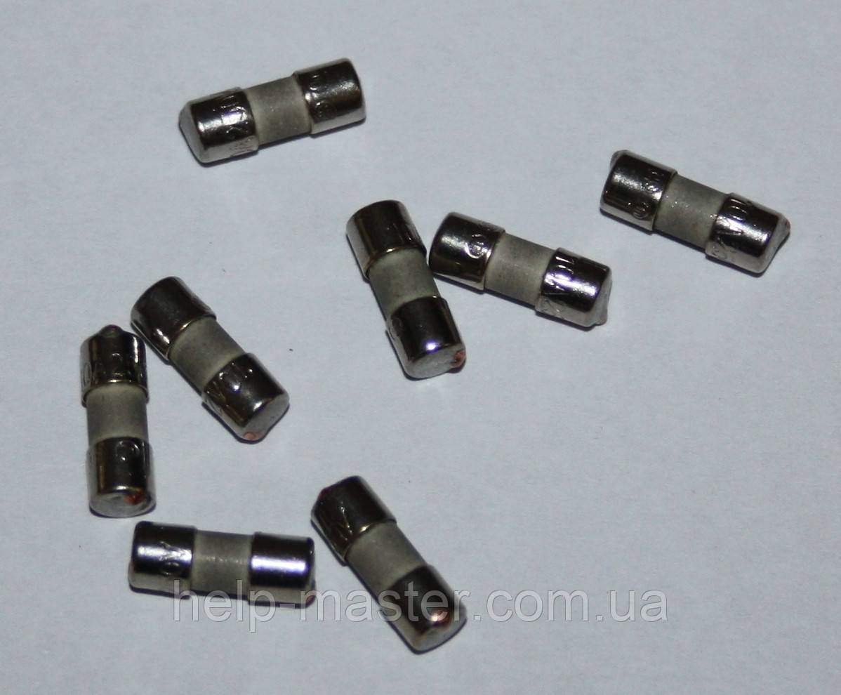 Запобіжник 3A 250 V (3,6*10 кераміка) 