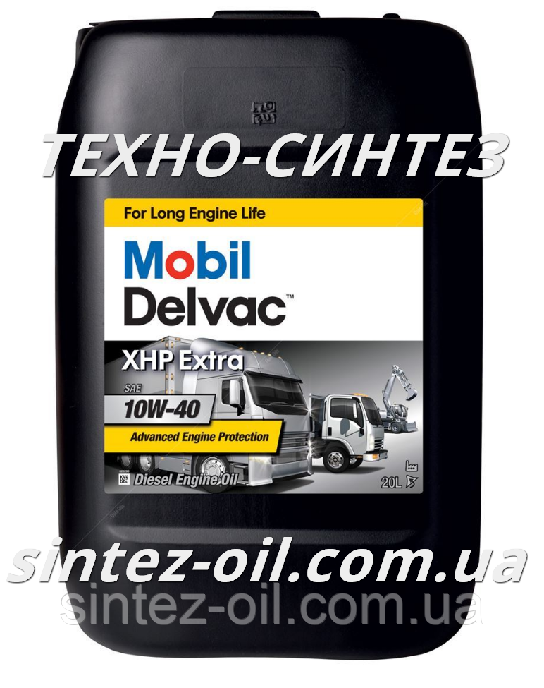 Моторна олива Mobil Delvac XHP Extra 10W-40 (20 л)