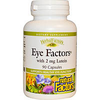 Вітаміни для очей з лютеїном, Natural Factors, 90 капсул