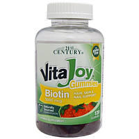 Біотин 5000 мкг, Biotin VitaJoy, 21st Century Health Care, 120 жувальних цукерок