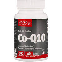 Коензим Q10, Jarrow Formulas, 200 мг, 60 капсул