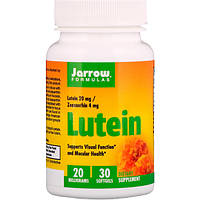 Лютеїн і зеаксантин для зору, Jarrow Formulas, 20 мг, 30 капсул