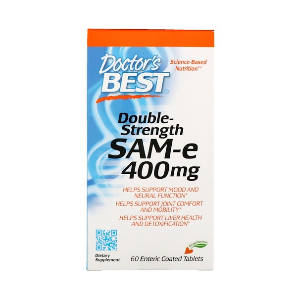 S-Аденозилметионин 400, Doctor's s Best, 60 табл.