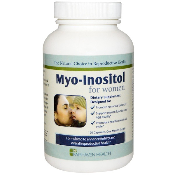 Мио-инозитол для женщин Myo Inositol Fairhaven Health, 120 капсул - фото 6 - id-p295836762