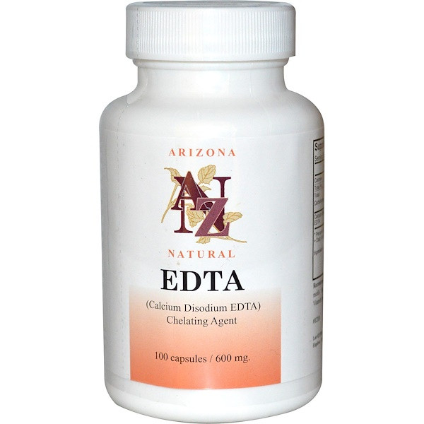 ЕДТА Етилендиамінтетраоцтова кислота EDTA, 100 капсул