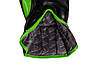 Боксерські рукавиці PowerPlay 3018 Jaguar Чорно-Зелені 14 унцій, фото 6
