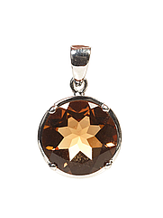 Срібна підвіска з султанітом Т450-б