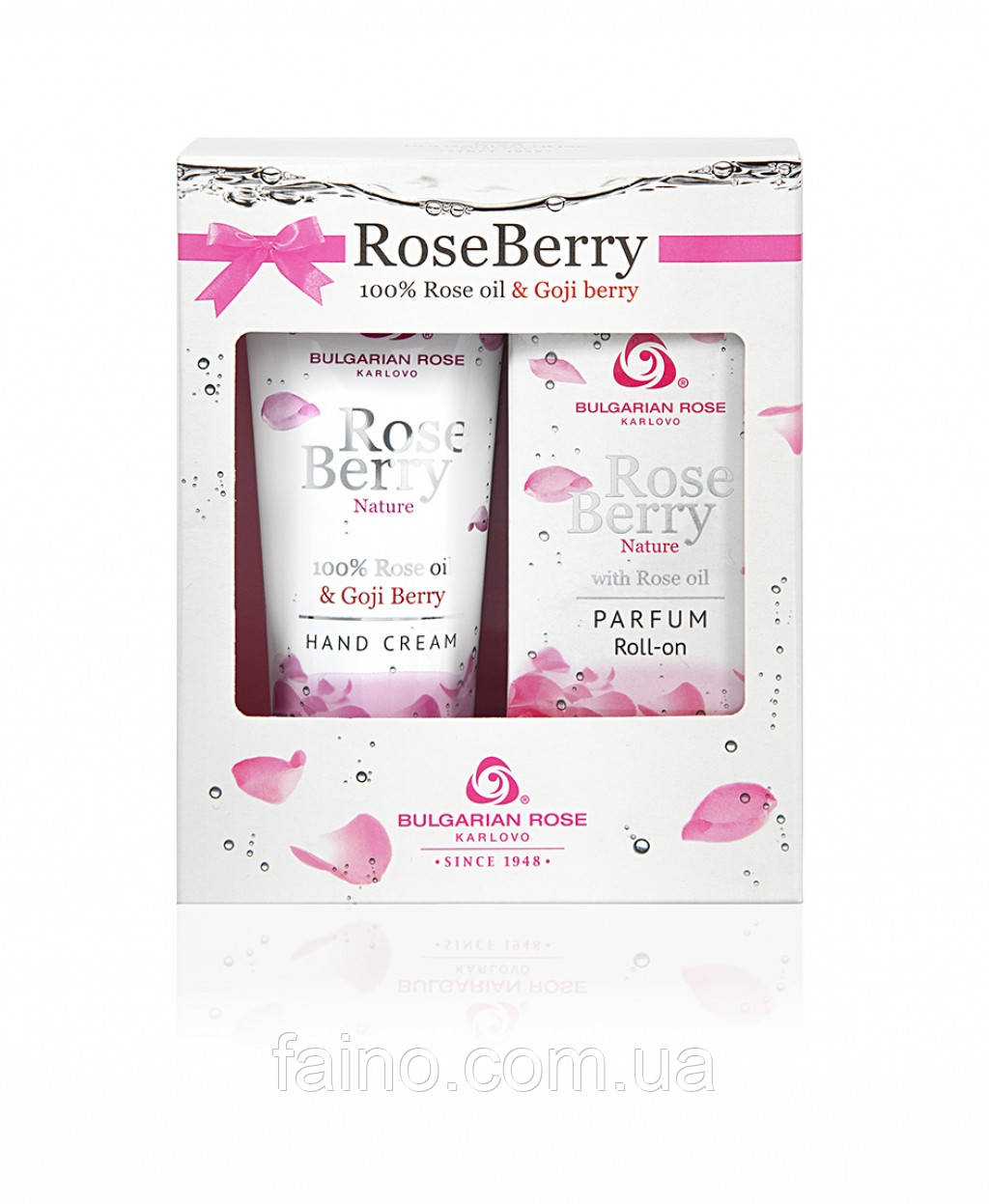 Подарочный Набор Rose Berry Nature Включает Духи и Крем для Рук ...