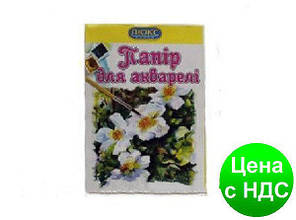 Папка "Акварельний" папір А-4 (10 листів) "Люкс-Колор"