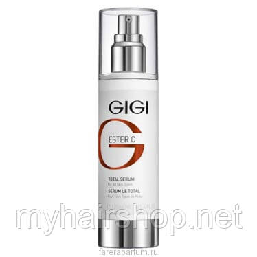 Зволожувальна сироватка з ефектом освітлення GiGi Ester C Total Serum 120 мл