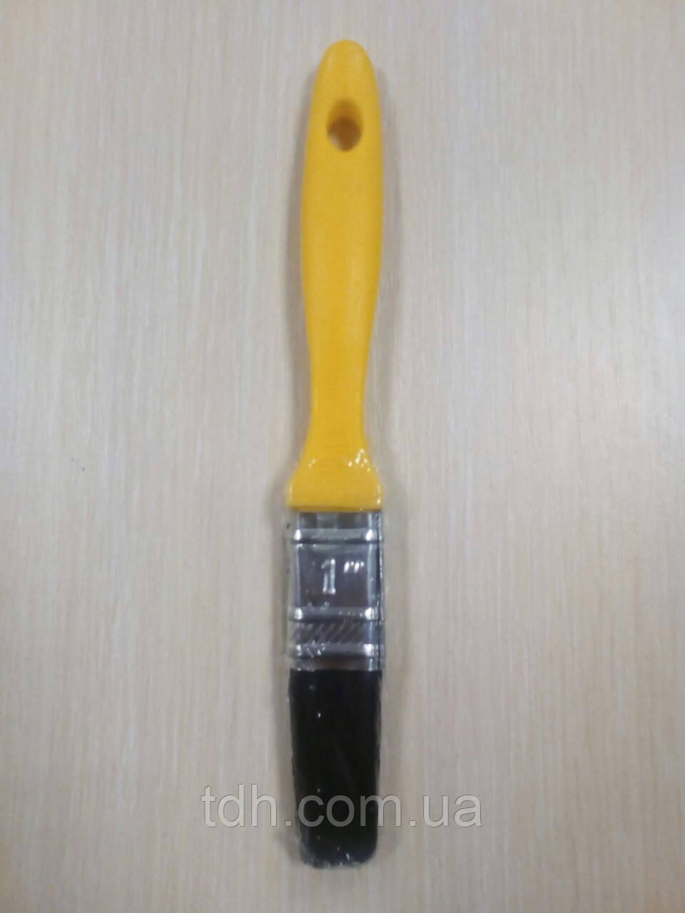 Кисть флейцевая Арья комбінована чорна щетина 2,5 см (1 дюйм)