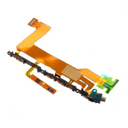 Шлейф Sony Xperia XZ F8332, F8331 volume+power, фото 1