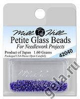 42040 бисер Mill Hill, Periwinkle Petite Glass Beads