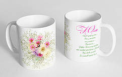 Чашка іменна "Юля" (144)