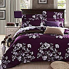 Комплект постільної білизни з принтом Муза фіолет Бязь Gold Полуторний, Двоспальний, Євро, Сім'я, фото 2
