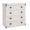 Комод із ДСП JKOM4S/80 Індіана сосна каньйон Gerbor, фото 2