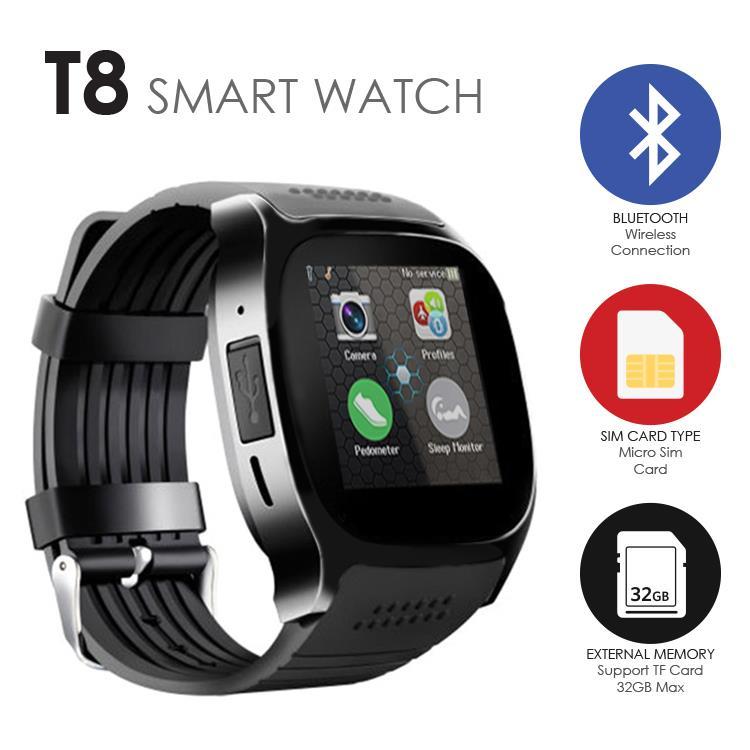 Смартгодинник (Smart Watch) Розумний годинник T8