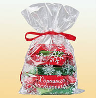 Поліпропіленові пакети для новорічних сувенірів і солодощів