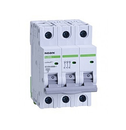Автоматичний вимикач Noark 6 кА, х-ка B, 3 А, 3P, Ex9BN, 100047, фото 2
