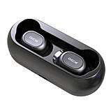 Бездротові Bluetooth-навушники QCY QS1 (T1C) із зарядним кейсом (Чорний), фото 5