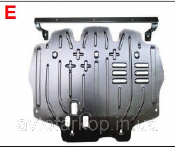 Захист двигуна,КПП Seat Ibiza FR (2013-)(Сеат Ібіца) Полігон-авто, фото 1