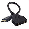 Комутатор спліттер розгалужувач HDMI 2 HDMI MHZ New, фото 3